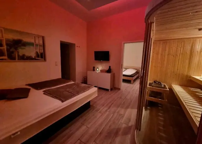 Διαμέρισμα Mit Whirlpool, Wasserbett & Sauna *